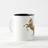 Aufzuchtpferd Zweifarbige Tasse (Vorderseite Links)