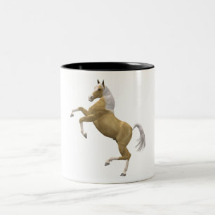 Aufzuchtpferd Zweifarbige Tasse