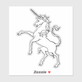 Aufzuchtunhorn Aufkleber