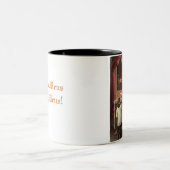 Aufzug der Massenpriesterschaft Zweifarbige Tasse (Mittel)