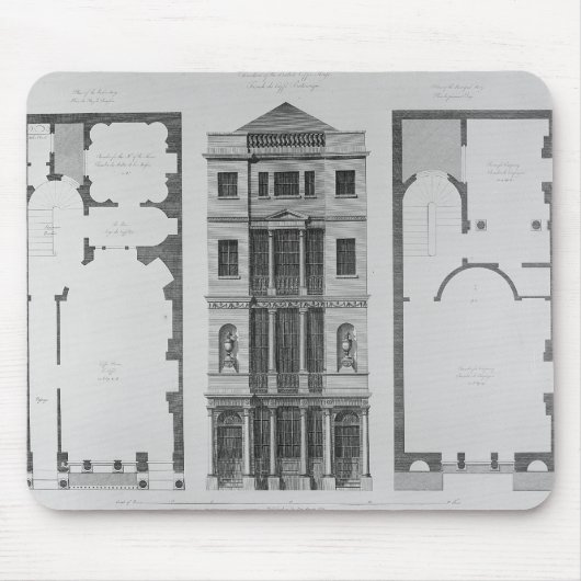 Aufzug des britischen Cafés Mousepad (Vorne)