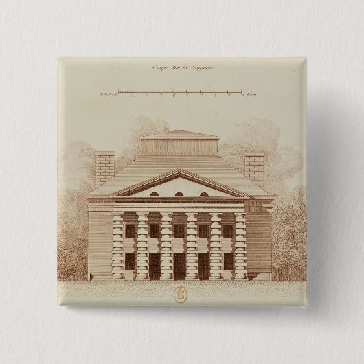 Aufzug des Hauses Direktors des Salzes Button (Vorderseite)