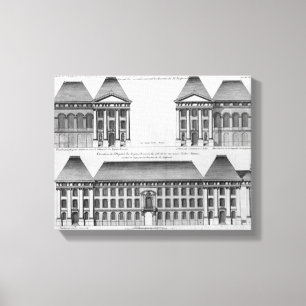 Aufzug des Hopital DES Enfants Trouves Leinwanddruck