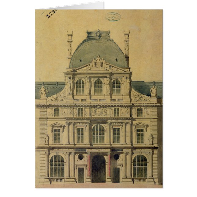 Aufzug des Pavillon de L'Horloge (Vorne)