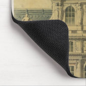 Aufzug des Pavillon de L'Horloge Mousepad (Ecke)