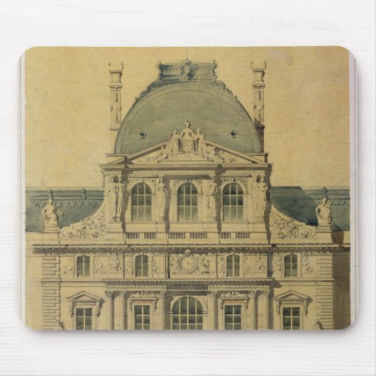 Aufzug des Pavillon de L'Horloge Mousepad (Vorne)