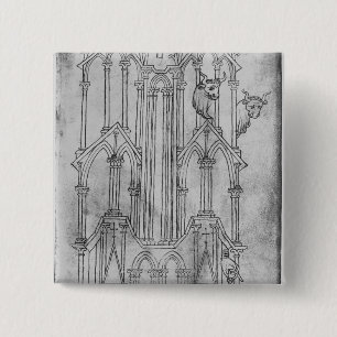 Aufzug des Turms von Laon-Kathedrale Button