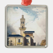 Aufzug eines italienischen Landhaus-oder Silbernes Ornament (Vorne)