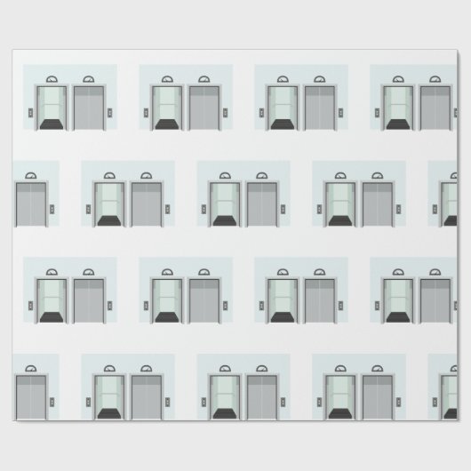 Aufzug Geschenkpapier (Flach)