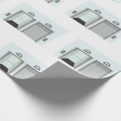 Aufzug Geschenkpapier (Ecke)