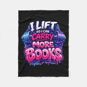 Aufzug kann mehr Bücher lustiger Leser Zitat Buch Fleecedecke