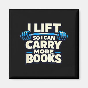Aufzug kann mehr Bücher tragen Leseliebhaber Worko Magnet