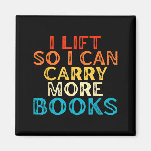Aufzug kann mehr Bücher tragen Leseliebhaber Worko Magnet