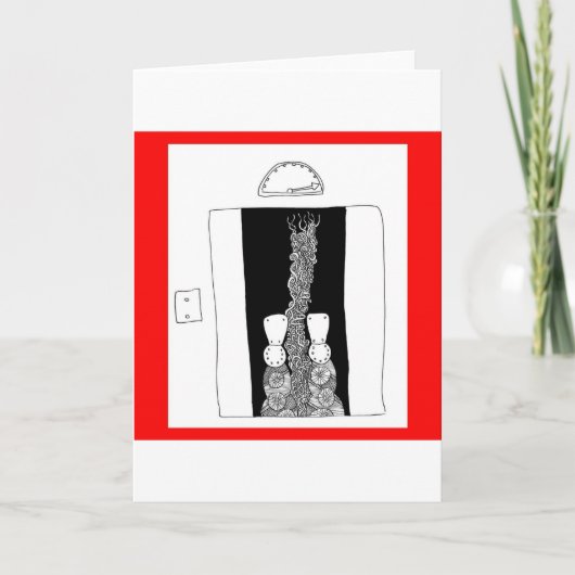 Aufzug Karte (Vorderseite)