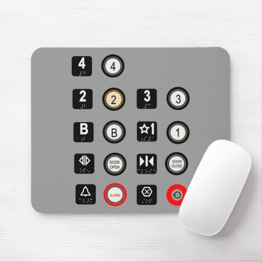 Aufzug Mousepad (Mit Mouse)