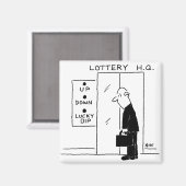 Aufzug oder Aufzug in einem Cartoon am Hauptsitz d Magnet (Vorderseite/Rückseite)