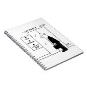 Aufzug oder Aufzug in einem Cartoon am Hauptsitz d Notizblock (Rechte Seite)