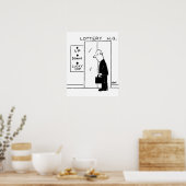 Aufzug oder Aufzug in einem Cartoon am Hauptsitz d Poster (Küche)