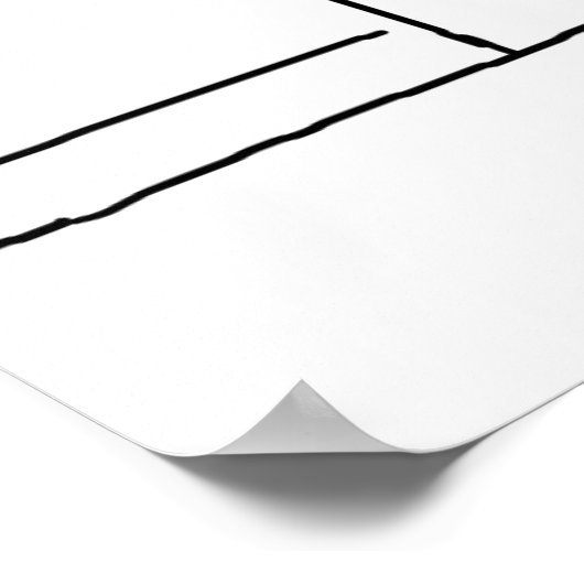 Aufzug oder Aufzug in einem Cartoon am Hauptsitz d Poster (Ecke)