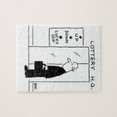 Aufzug oder Aufzug in einem Cartoon am Hauptsitz d Puzzle (Horizontal)