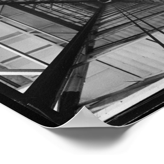 Aufzug Poster (Ecke)