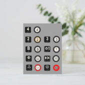 Aufzug Postkarte (Stehend Vorderseite)