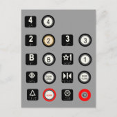 Aufzug Postkarte (Vorderseite)