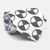 Aufzug-Symbol-Krawatte (dunkel) Krawatte (Gerollt)