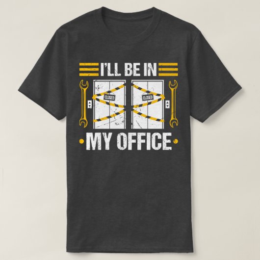 Aufzug Technician Funny Elevator T-Shirt (Design vorne)