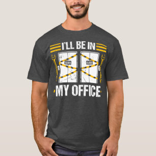 Aufzug Technician Funny Elevator T-Shirt