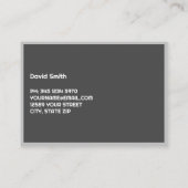 Aufzug Visitenkarte (Rückseite)