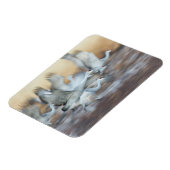 Aufzug von Sandhill Cranes Magnet (Linke Seite)