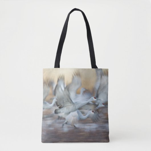 Aufzug von Sandhill Cranes Tasche (Vorderseite)