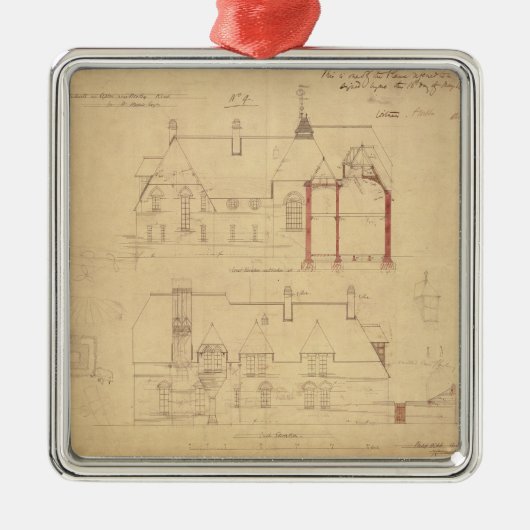 Aufzüge für das rote Haus, Bexley Heide (sperren Silbernes Ornament (Vorne)