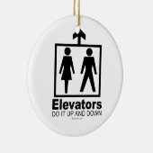 Aufzüge Keramikornament (Rechts)