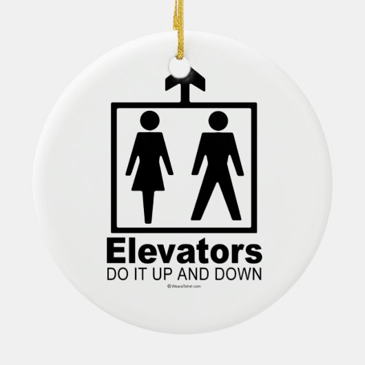 Aufzüge Keramikornament (Hinten)