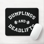 Aufzüge und Dumplings - Funny Bulking Novelty Mousepad (Mit Mouse)