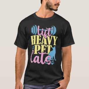 Aufzüge und Gewichte oder Fahrgymnastik für Heavy T-Shirt