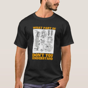 Aufzugmaschinenbauingenieur und Aufzuginstallateur T-Shirt