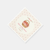 Augapfel-Baby-Party Serviette (Ecke)