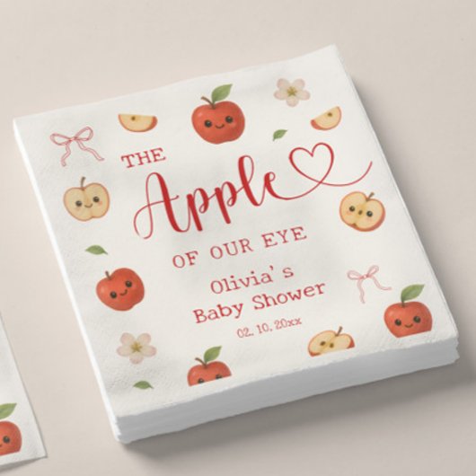 Augapfel-Baby-Party Serviette