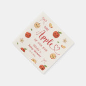 Augapfel-Baby-Party Serviette (Ecke)