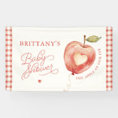 Augapfel-Baby-Shower- Banner (Horizontal)