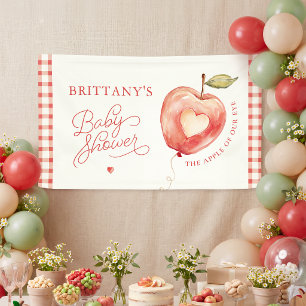Augapfel-Baby-Shower- Banner