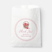 Augapfel-Baby-Shower-Dankeschön Geschenktütchen (Vorderseite)
