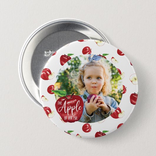 Augapfel, Geburtstagsmädchen, Junge Button (Vorne & Hinten)