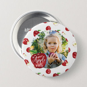 Augapfel, Geburtstagsmädchen, Junge Button