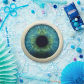 AUGAPFEL! (Großes Halloween Neuheitseinzelteil A!) Pappteller (Party)