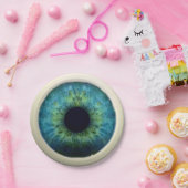 AUGAPFEL! (Großes Halloween Neuheitseinzelteil A!) Pappteller (Party)