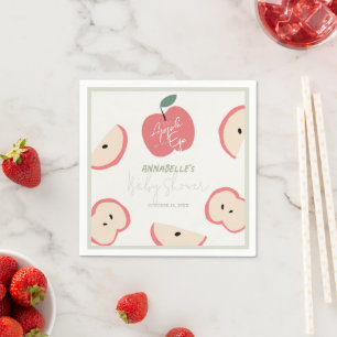 Augapfel Grün Junge Baby-Party Serviette